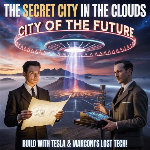 Tesla, Marconi, UFOs And The Secret City In The Clouds #mystery #UFO #extraterrestrial #tesla #paranormal | Space Stories