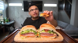 My HOT ITALIAN SANDWICH | Quang Tran