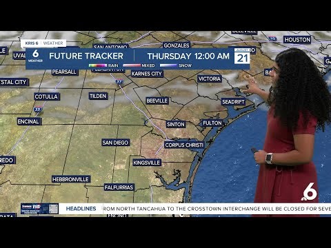 Passing showers today, better rain chances Thursday into the weekend