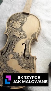 Zamiast płótna wybrał skrzypce. Aż chce się grać! 😍❤️️ -- TOTERAZ PODAJ DALEJ, podziel się twórczością ze swoimi znajomymi! | Toteraz