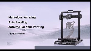 MINGDA Magician Max 3D Printers, One Touch Smart Auto Leveling FDM 3D Printing Machine Printing Size 320x320x400mm with TMC Silent Motherboard