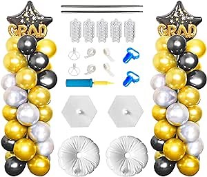 Amazon.com: ToaYappi Adjustable Balloon Stand Kit - Set of 2, 1.5 FT to 7 FT Telescoping Balloon Column, Indoor/Outdoor, Superhero Theme, Unisex Adults, General Celebration : Toys & Games