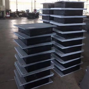 [Hot Item] Vibrationsisolationsgerät Hochdämpfende Gummibrückenlager für Gebäude und Brücken