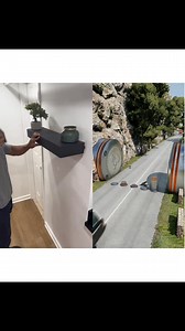 Hidden compartment on the floating shelf #fyp #wood #process #furnituresharing | Deoyins.com, Inc.