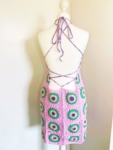Crochet Groovy Chick Dress - Etsy UK