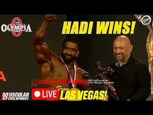 Congrats to 2022 Mr Olympia Hadi Choopan DIRECT FROM LAS VEGAS