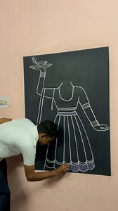 104K views · 914 reactions | How to draw a woman holding a lamp || #womanart #simpleart #topartists #artistnareshkumar | Artist Naresh kumar | Facebook