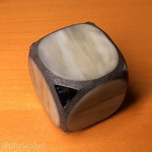 The Holoscope: a cube of mirrors. https://www.physicsfunshop.com/search?keywords=holoscopes A type of kaleidoscope based on truncated Platonic solids by artist Gary Allison @holoscope2000. Holoscopes are in the form of famous Platonic solids- each with all the corners cut off to allow light to enter through triangular holes. Through the symmetry of the reflections, these triangles appear as beautiful repeating stellated octahedrons in the cube. Each holoscope has stained glass on the exterior an