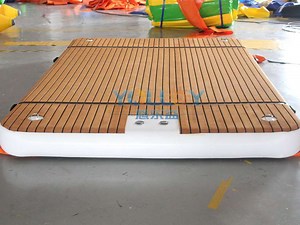[Hot Item] Inflatable Yacht Dock Floating Platform for Fishing Leisure