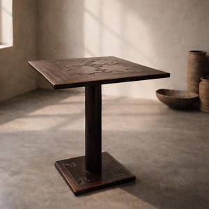 Hand-carved Tuareg Pedestal Table | Traditional African Side Table | Museum-style Tribal Furniture | Minimalist Ancestral Decor 15W X 17H In - Etsy Canada