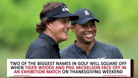 Tiger Woods, Phil Mickelson announce Thanksgiving weekend showdown