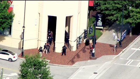 Police appear to enter Emory Point CVS following 'active shooter' scene reported at Emory Atlanta