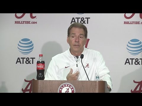 Nick Saban post-game press, Bama defeats The Citadel 50-17