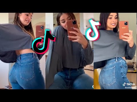 addison rae new sexy tiktoks hot twerking in jeans 🔥🥵