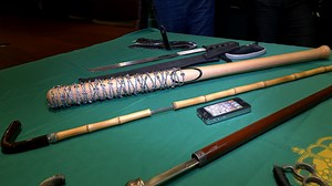 Estas son las armas ocultas intervenidas por la Guardia Civil