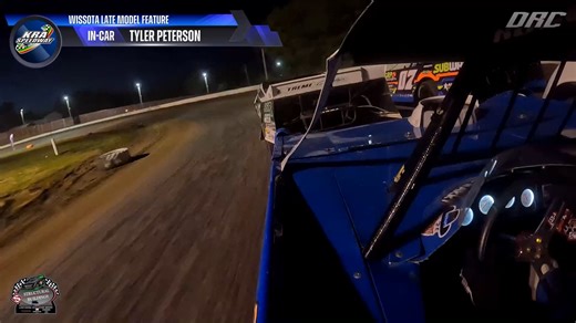 Ride along with Tyler Peterson during last night's Structural Buildings WISSOTA Late Model Challenge Series powered by Momentum Truck Group, Freightliner, Western Star Feature at KRA Speedway. Tyler Peterson Racing | Dirt Race Central