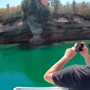 Just 7 hours away, discover breathtaking cliffs, crystal-clear waters, and unforgettable adventures. The path to Pictured Rocks is well-within your reach — making for a spectacular trip, filled with natural wonders & must-stop spots 🗺🔜🌊 | Pictured Rocks Cruises