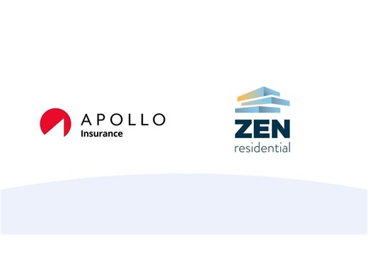 APOLLO and Zen Residential Property Management Services Partner to Offer Digital Insurance to Residents