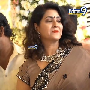 Actress Vani Viswanath Attend Industrialist Mutyala Venkateswara Rao Son Marriage | Prime9 Ent #VaniViswanath #Chiranjeevi #prime9entertainment | Prime9 Entertainment