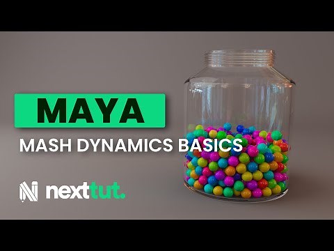 MAYA TUTORIAL | MASH Dynamics basics