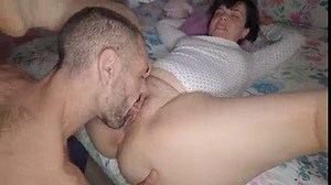 My Stepmom with a Big Hairy Pussy Wants My Cum Inside Her. Hairy Pussy Close up
