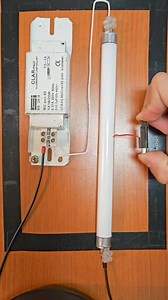 Glow start a fluorescent tube with the use of Cigarette lighter piezo eletric igniter. #piezoelectric #fluorescent #lighting #lamp #Ignite #piezoelectricity #lighter #click | Van Stephen