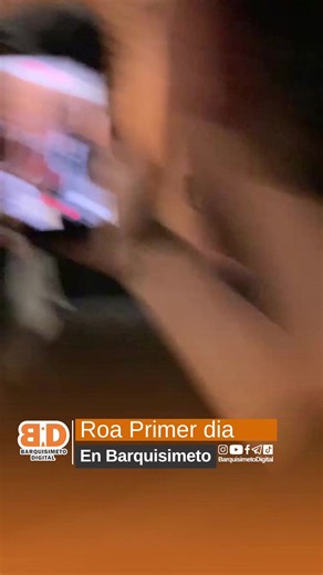 Roa en Barquisimeto: llegada inesperada y posibles presentaciones