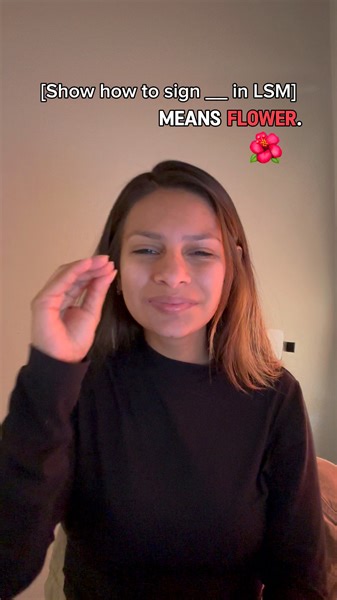 Here is the answer to your question for those wondering what the sign (F hand shape towards the face, brushing upwards from the nose) means in LSM. #LSM #FacebookPage #signlanguage | ASL & LSM