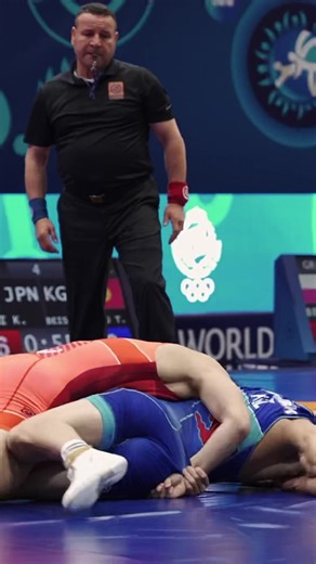 World champ Ken MATSUI 🇯🇵 returns to international competition at 55kg with a 18-10 win at #WrestlePontevedra #uww #wrestling | United World Wrestling