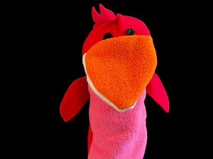 Red Bird Hand Puppet - Etsy Australia