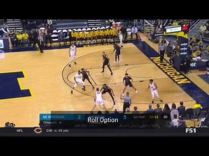 Michigan Offense- Pin Down Options