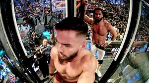 Hidden camera view inside Elimination Chamber pods