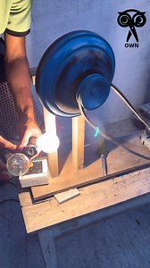 celling fan to 7000w generator | Creative Own