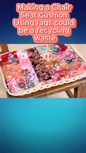 3.6K views · 40 reactions | Making a Chair Seat Cushion Using rags could be a recycling waste #patchworklovers #Crafting #LOVESEWING #PatchworkLovers #selfimprovement #sewing #sewingtricks #giftideas #sewinglovers #DIY #reeltutorial #giftideas2023 #selflearning #reelfyp #diy #CreativeCrafting #Recycle #easytolearn #cushions #sewingproject #Handmade #crafting #howtomake #howto #reelsfypシ #handcraft #SeatCushion | All Girls' Things | Facebook