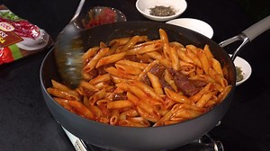 Craving some pasta? Want a classic twist in your frittata? Try the Skinless Longganisa Pasta and Egg Frittata at home with CDO Skinless Longganisa! Panlasang Pinoy will teach us how! Shop now! Available in leading supermarkets, wet markets and CDO Home Delivery: Facebook.com/CDOHomeDelivery | CDO