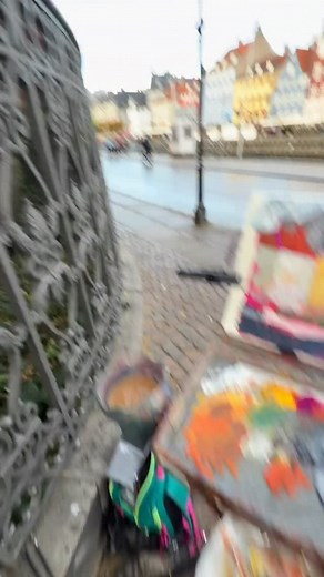 Poop . . . . . . . . . . . #painting #pleinairpainter #pleinairartist #birdpoop #denmark #painting #art #queerartist #contemporaryart #gouache | Nicholas Holman Art