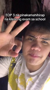 Top 3 Pinakamahirap na Klase ng Exam sa School