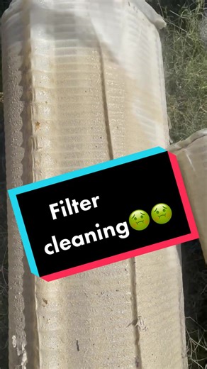 Filter cleaning compilation pt2 #oddlysatisfying #asmr #poolmaintenance #poolcleaning