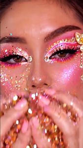 ESSA MAKE NEON COM BORBOLETA TÁ INSANA 😳🦋✨ | GLITTER TRANSIÇÃO