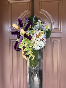 Easter Cross Door Hanger - Etsy