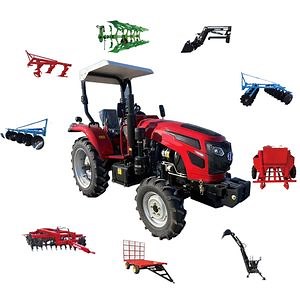 [Hot Item] Hot Sale Big Promotion Garden Tractor Attachments Tractor with Plough Farming Equipment Agricultural Hot Sale