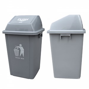 [Hot Item] Outdoor Recycling Waste Bin with Push Lid