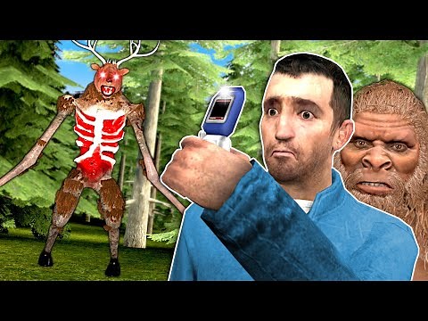 WENDIGO FOUND DURING BIGFOOT HUNT! - Garry's Mod Gameplay
