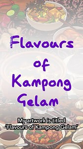 10K views · 93 reactions | Peek behind the scenes of culinary creativity with @harousel✨ Discover the illustrator whose works has been a huge part of our Hari Raya AidilFEASTri celebrations this year! From popping up on our socials to greeting you as you await our reopening, this mouth-watering drawing has been a joy to have! #AidilFEASTri #hariraya #MHCBizAsUsual #mhcyoulater | Malay Heritage Centre | Facebook