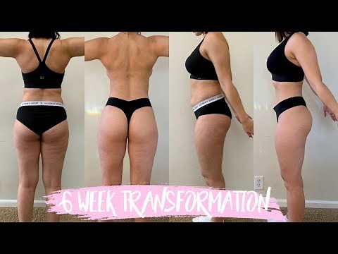 MY 6 WEEK BODY TRANSFORMATION | FITNESS JOURNEY