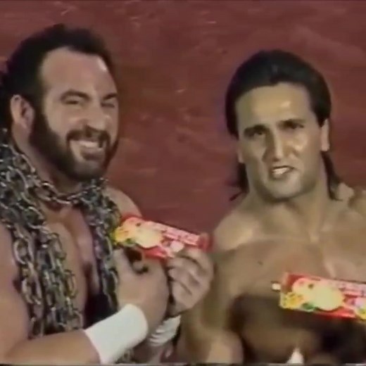 Power and Glory WWF Superstars of Wrestling Ice Cream bars promo. . . . . . . . #hercules #herculeshernandez #paulroma #riphercules #slick #thedoctorofstyleslick #powerandglory #wwe #wwf #wwficecreambars #icecream #icecreambars #delicious #tasty #summer #worldwrestlingfederation #wrestling #entertainment #80s #90s #prowrestling | WWF The Federation Years