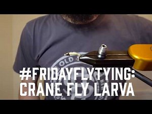 #FRIDAYFLYTYING: Crane Fly Larva