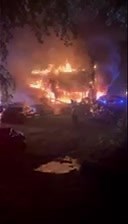 4.4K views · 67 reactions | BREAKING: Overnight fire in Sayreville destroys a home. No word yet on injuries. Video provided by a neighbor. Live updates this morning on News 12 New Jersey | Tony Caputo | Facebook