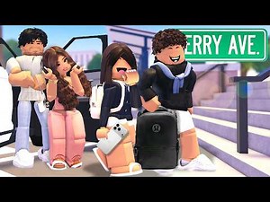 FIRST DAY OF MIDDLE SCHOOL! TWINS JOIN CLASS DRAMA, NEW SECRET CRUSH... *VOICED* BERRY AVENUE ROBLOX
