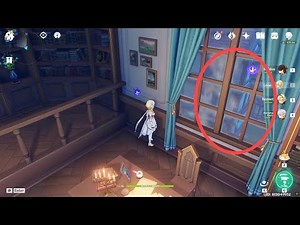 Mihoyo please fix this, Aether reflection in Jean's office